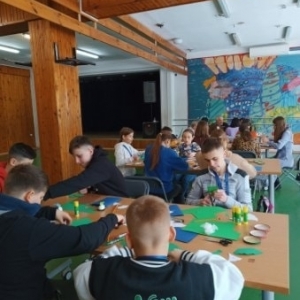 Warsztaty świąteczne dla młodzieży z Ostroga na Ukrainie - zdjęcia