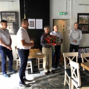 Wystawa akwareli autorstwa Jurija Sulimowa
