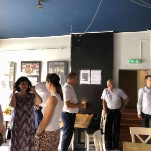 Wystawa akwareli autorstwa Jurija Sulimowa