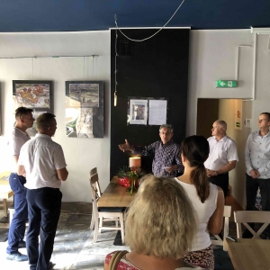 Wystawa akwareli autorstwa Jurija Sulimowa